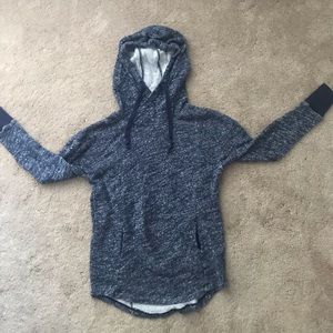 Navy speckled sweatshirt